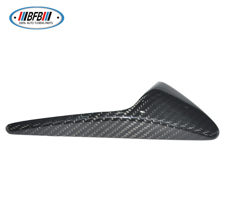 100% Real Carbon Fiber Side Marker Light Cover - For Tesla Model S/X/3 - Turn Signal Light Shell