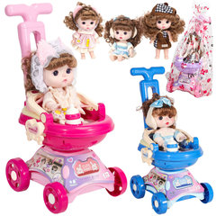 ファッショナブルなかわいいベビートロリー K110 女の子シミュレーション人形ままごと教育歩行器子供のおもちゃ卸売