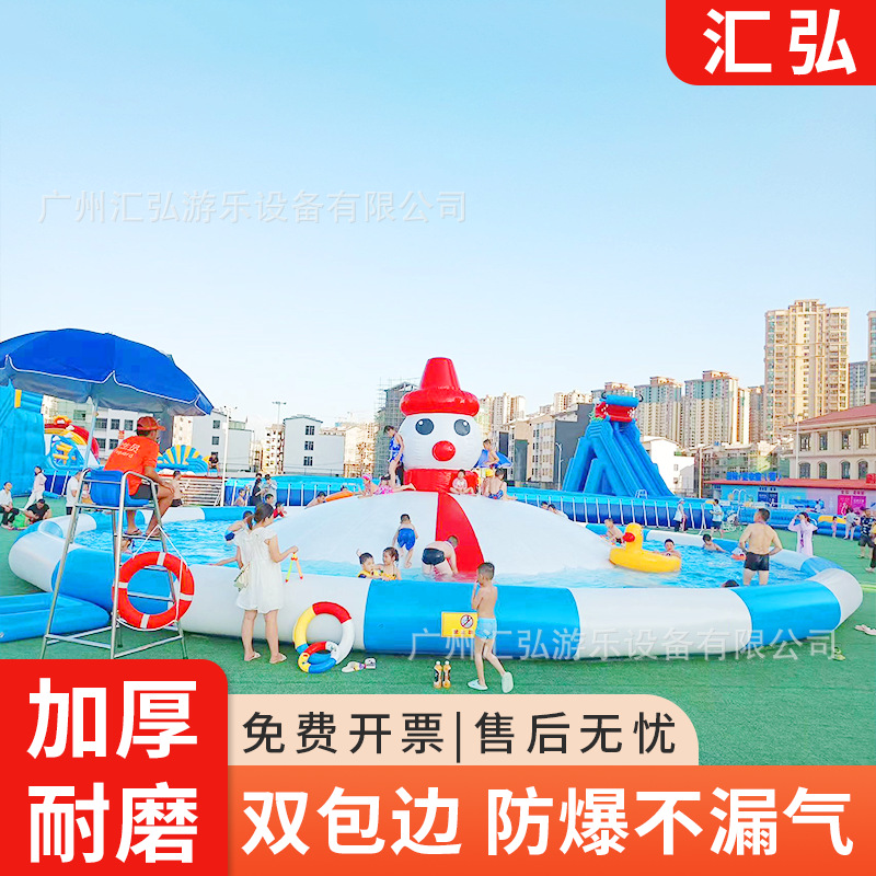 Inflatable Pool children's swimming pool large outdoor fishing pool bubble bath fishing pool ocean ball pool thickened pool