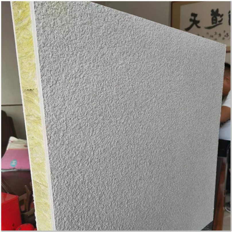 嘉峪关石棉隔音降噪保温浇筑一体板 挤塑板保温装饰一体板价格