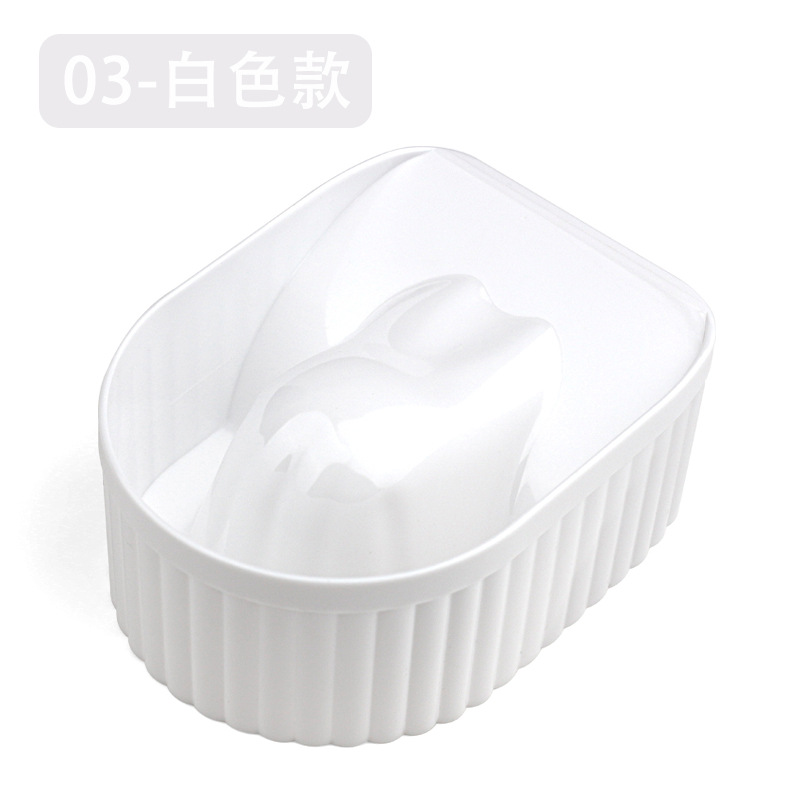 Herramientas de uñas para productos de limpieza de piel muerta software de cuenco de cuidado de uñas de mano acrílico cuerno cuenco de remojo al por mayor