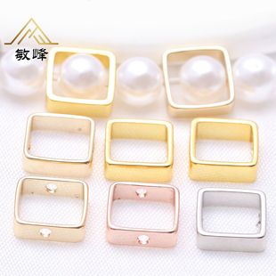 14K����ɫ��ɫ���� ���ķ������� �p�װ���Ȧ diy�ֹ��Ʒ���