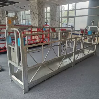 咸阳6米热镀锌吊篮   幕墙电动吊篮厂  汇洋ZLP630高空作业吊篮