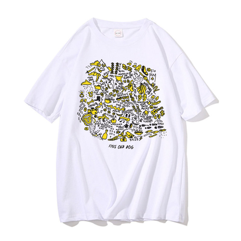 Singer Mac Demarco This Old Dog Album Graphic T-Shirt Men's Pop Music T-Shirt Men's Women's Replica