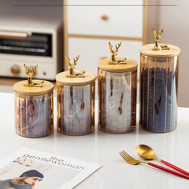 茶壶;收纳密封罐;玻璃杯