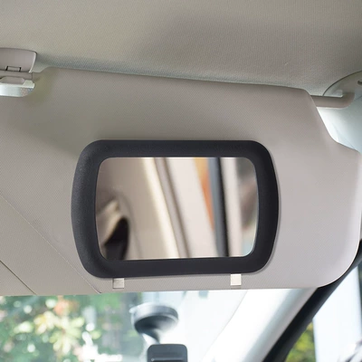 glass car sun visor rearview | Sun visor rearview mirror