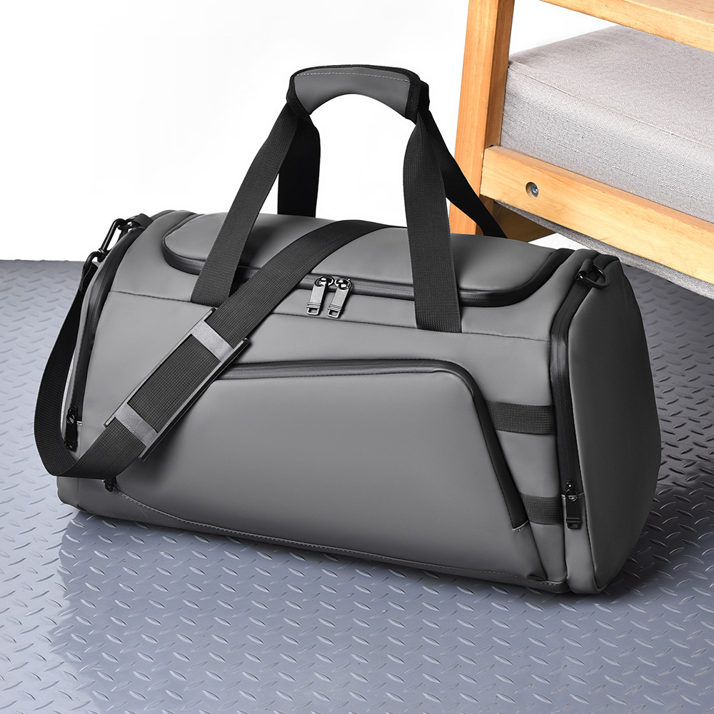 Bolso de fitness de marca de moda para hombre nuevo bolso de viaje de gran capacidad, bolso de almacenamiento de equipaje, bolso de entrenamiento deportivo de separación en seco y húmedo