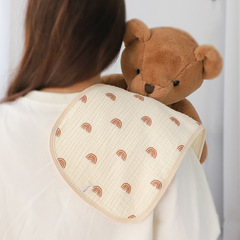 Baby burp towel, spit-up towel, newborn shoulder pad towel, soft baby anti-overflow milk gauze towel, baby saliva towel