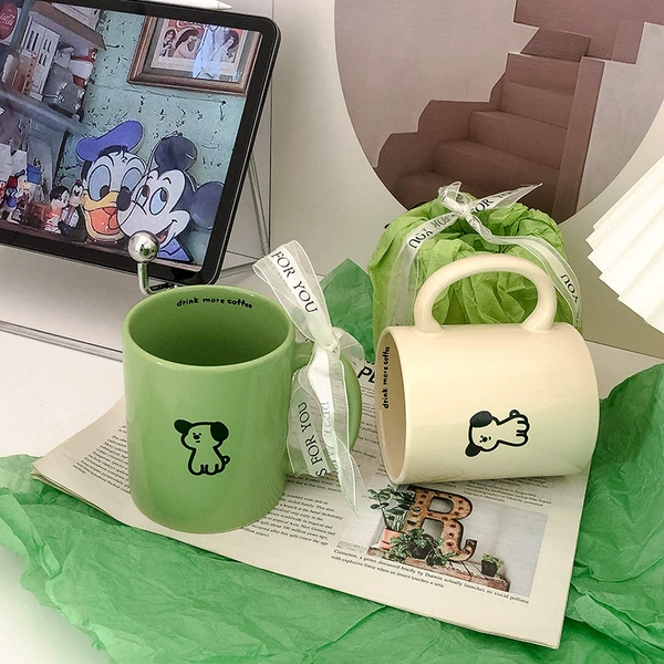 Scorched green dog -green+caramel dog -rice