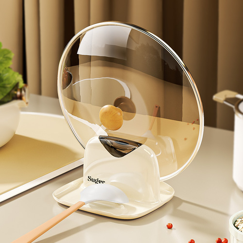 Household drain pot lid rack kitchen chopping board chopping board iron storage rack with drain pan countertop pot lid storage rack