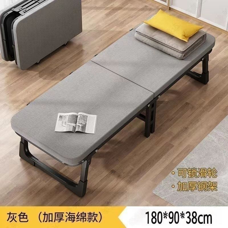 Fábrica directa sábanas plegables para el hogar de la cama de siesta de la oficina simple y portátil duro