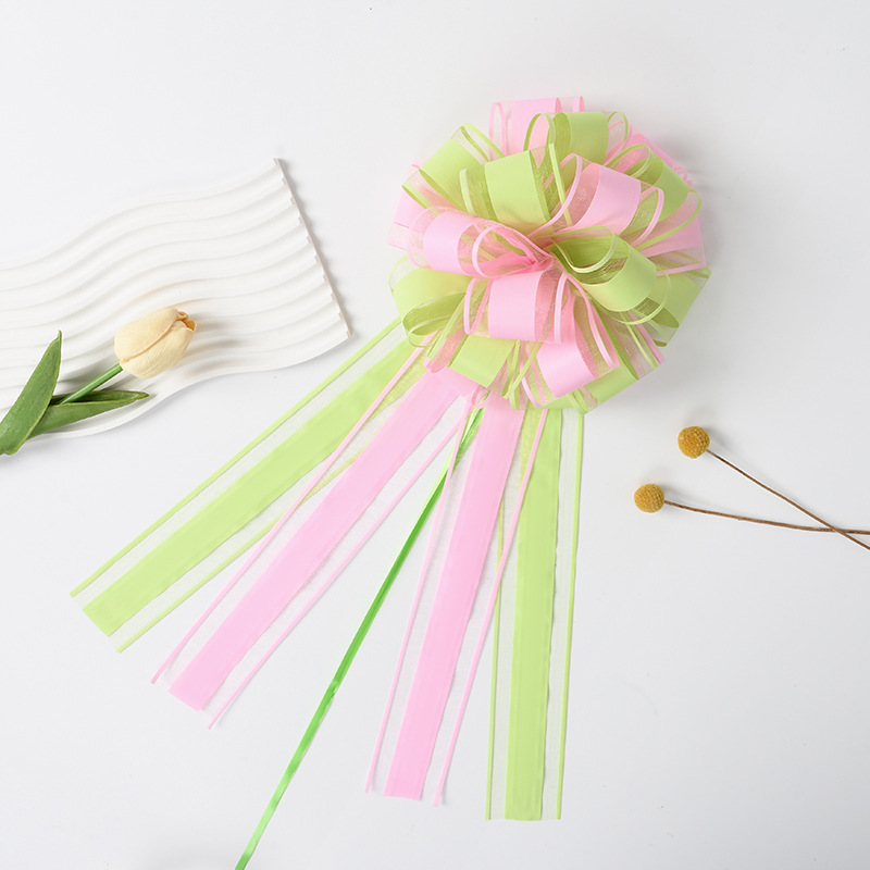 Nuevo transfronterizo de dos colores de dos capas suele 8 pulgadas de nieve bola de flores de regalo de fiesta decoración de vacaciones lotes de flores