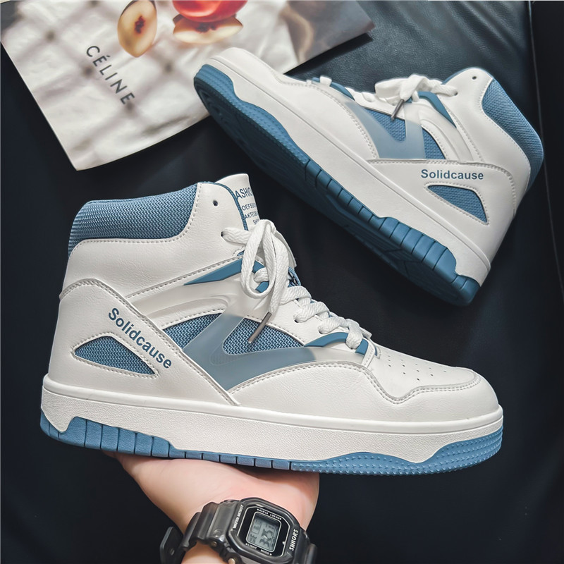 Alta tendencia de otoño de Hong Kong zapatos de hombre skate zapatos de baloncesto zapatos casuales juveniles zapatos deportivos estudiantes