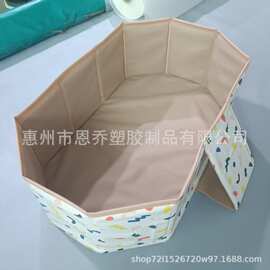 ins韩风新款儿童海洋球池婴儿室内泳池玩具收纳游戏池围栏可折叠