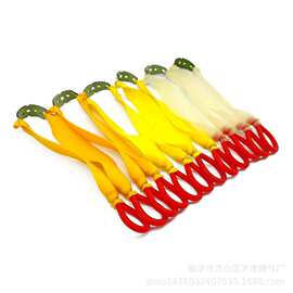 耐寒高效回弹弓皮暴力耐磨普雷萨斯圆托扁拖挂皮筋传统圆皮筋组正