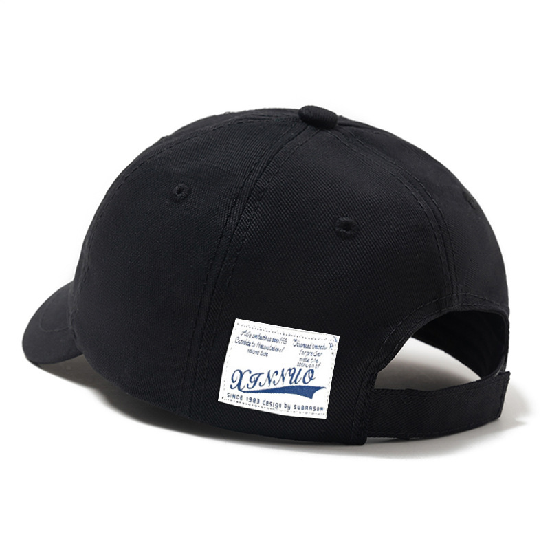 Kurze Krempe Baumwolle Baseball mütze Männer Frauen Papa Hut verstellbare Trucker-Stil Low Profile Vintage Street Caps – Detail 3