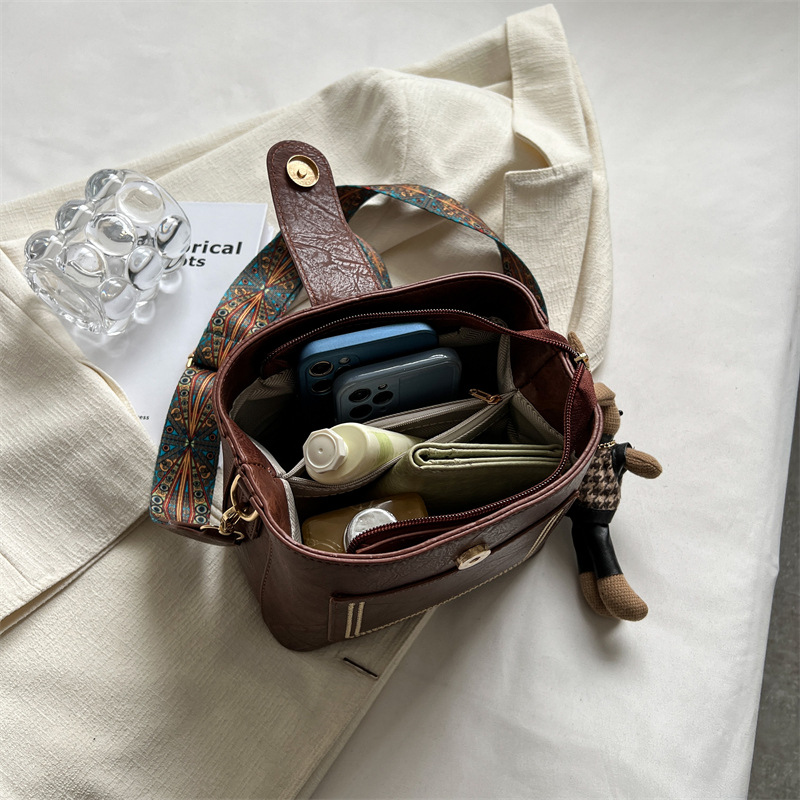 Neue Damentasche Wassereimertasche Modetasche Damentasche Beliebte vielseitige Umhängetasche Umhängetasche Große Kapazität Geschenk_voghion.com