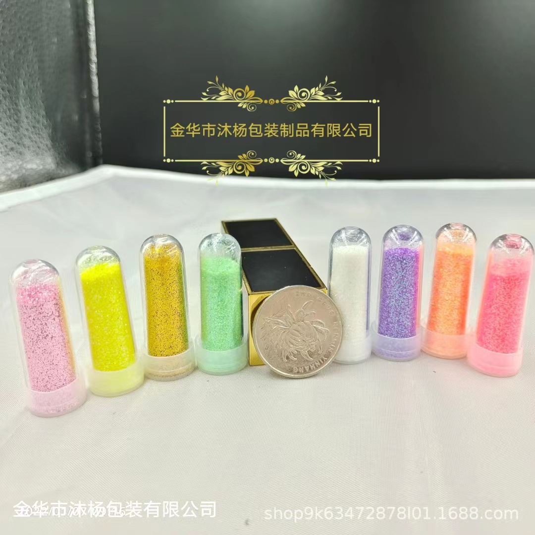 3g Short Bottle Glitter Powder Macaron Christmas Glitter DIY Painting Glitter Slime Filler Decoration