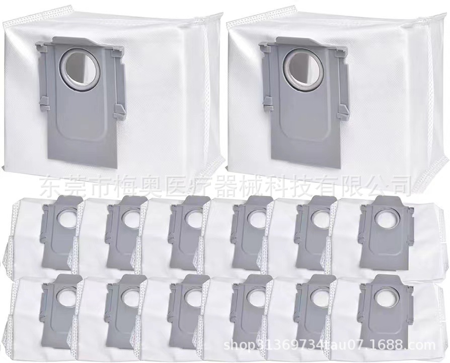 Adapte Roborock S8 S7 Q5 Q7 Q8 G10S piedra barrer robot accesorios bolsa de polvo engrosamiento