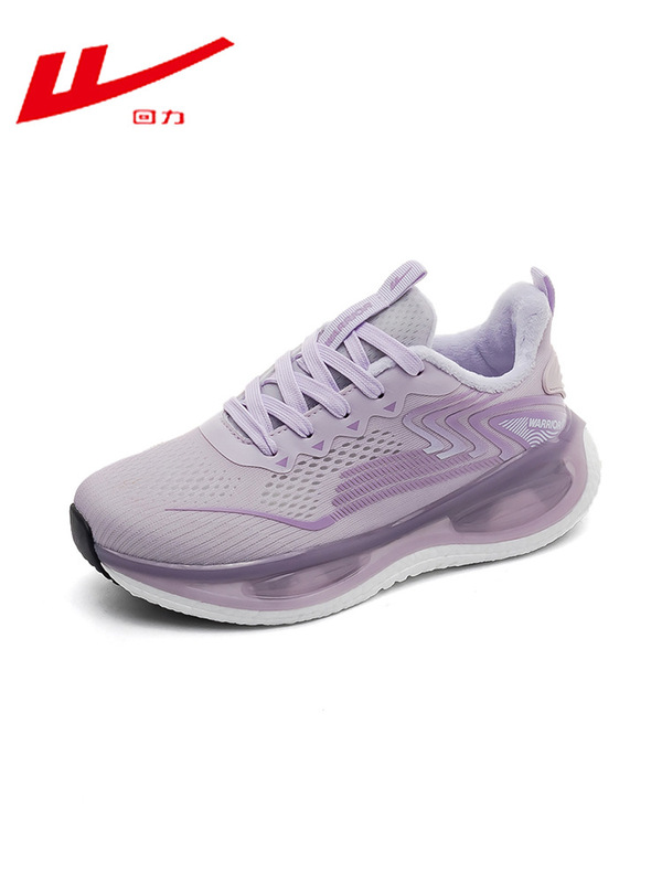 Pull-Back Running Shoes for Women, Velvet and Thickened Winter Running Shoes, Aerobics Shoes, Shock-Absorbing Air-Cushion Shoes, Cotton Shoes, Women's Sports Shoes, Velvet Women's Shoes