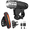 Front headlights, bike, mountain indicator lamp, with gem