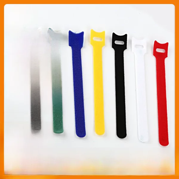 Cat Head Velcro Cable Ties, Back-To-Back Cable Management Tape, T-Shaped Self-Adhesive Cable Management Tape, Headphone Cable Storage Tool