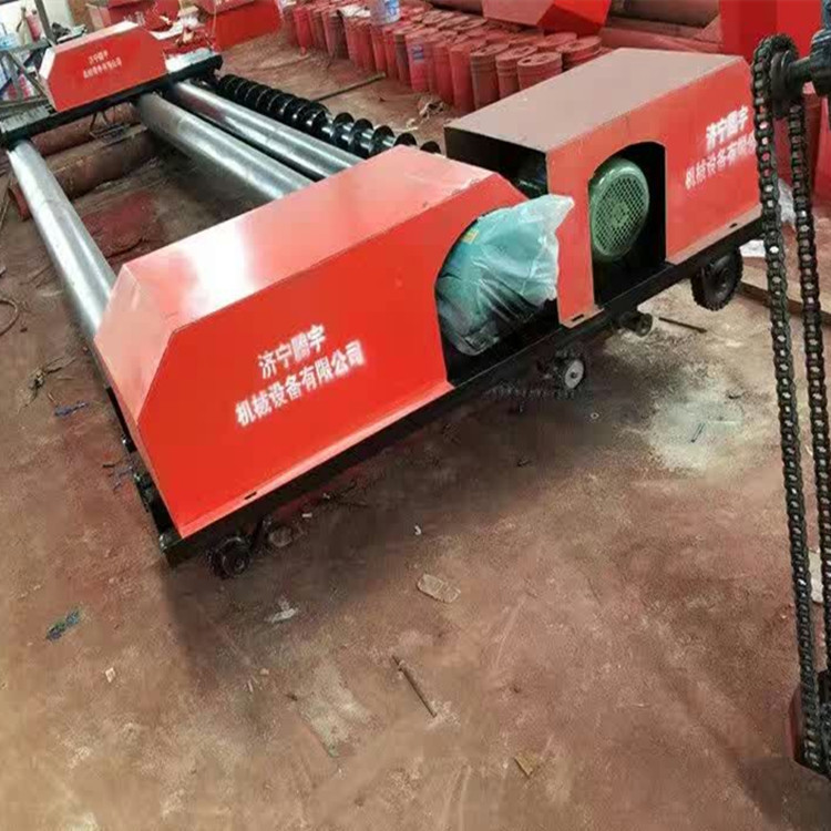 山东济宁修路用两滚轴路面摊铺机 混凝土路面铺路机