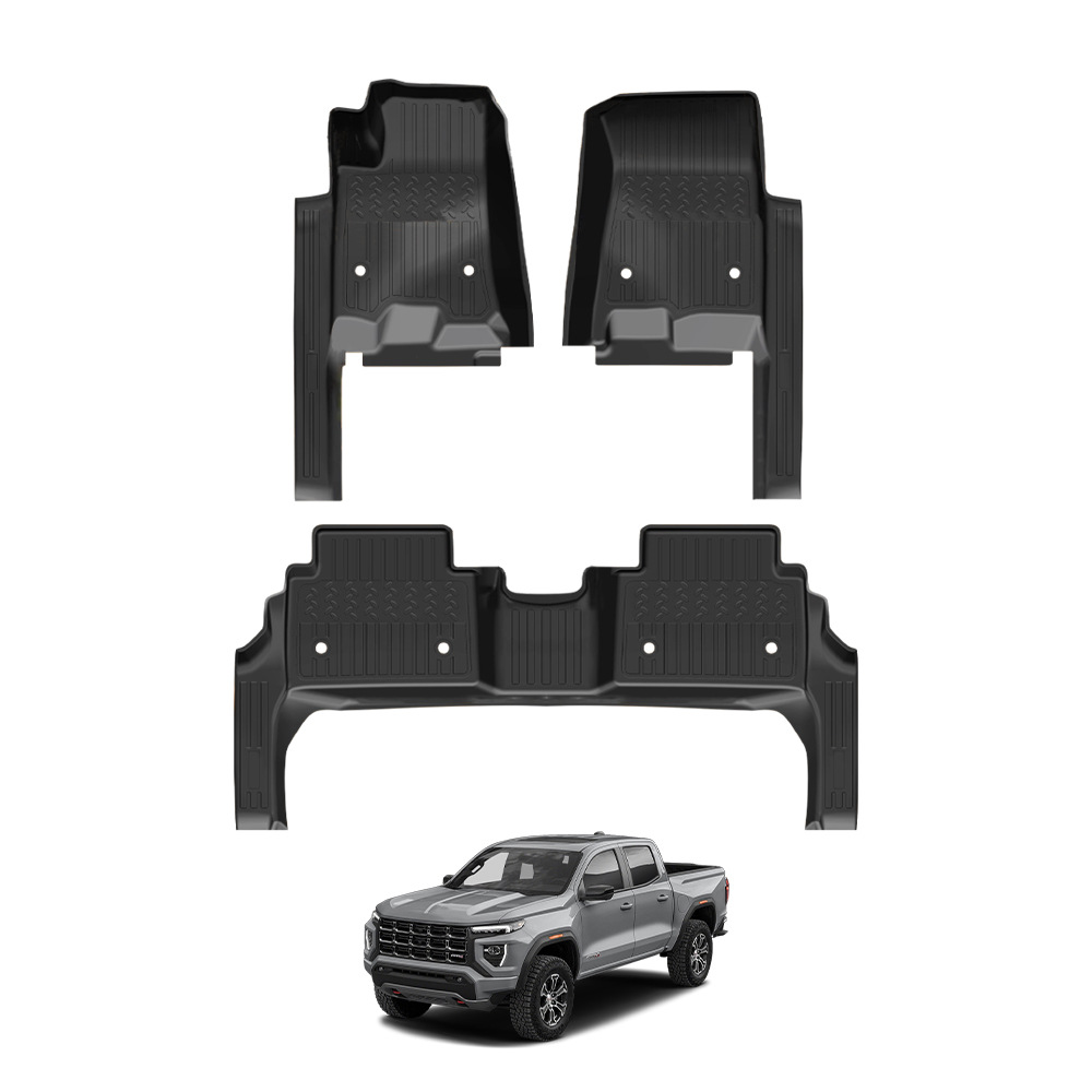 Alfombrilla de piso impermeable antideslizante para automóvil Alfombrilla de pie especial GMC Canyon 5D Car Floor mats