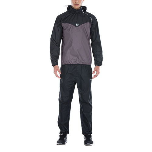 European and American cross-border men's running sweat-training suit, gym sweat suit, sports top, basketball sweat set