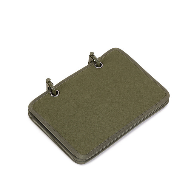 Medalla táctica pegada libro de almacenamiento DIY velcro tablero de almacenamiento foldable brazalete de fanáticos militares colección de accesorios de tablero colgante