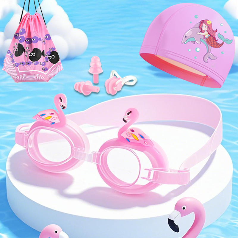 Gafas de Natación Infantil de PC Impermeable y Antivaho para Piscina image 19