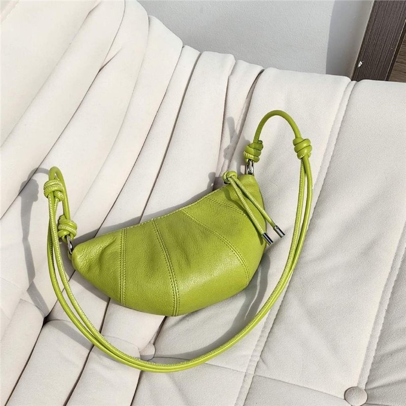 High-grade Niujiao Can Praise Dumpling Bag Women's 2025 New Niche Design Coin Purse Shoulder Crossbody Bag for Women