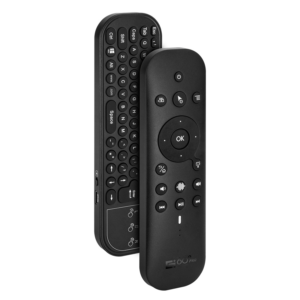 Nuevo g60s Pro de modo dual Bluetooth 2,4g voz inalámbrica ratón teclado táctil retroiluminación del ratón control remoto