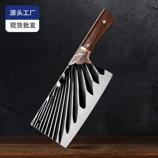 Longquan Forging Kitchen Cutter Household Kitchen Cutter Chopping Dual-purpose Sharp Slice Meat Cutter Stainless Steel Chopping Knife