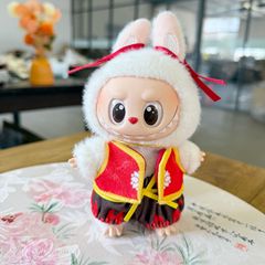 LABUBU Niaozi Set New Version 15CM 17CM Doll Clothes Pendant