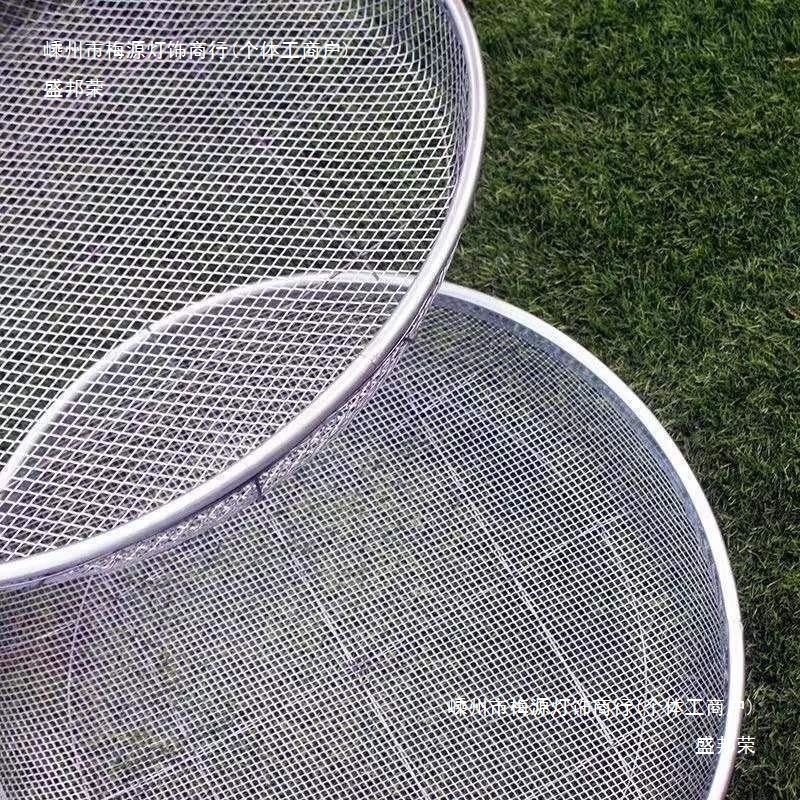 不锈钢筛沙网园艺筛土筛子石子沙子筛网过滤筛工业用铁漏网筛筛子|undefined