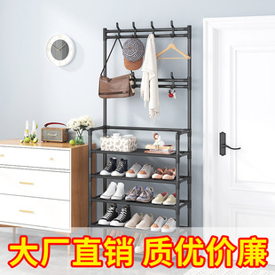 Xin Temu Cross-Border Popular Coat Rack Bedroom Clothes Rack Household Simple Storage Rack Floor-Standing Multi-Functional Combination