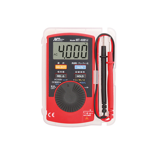 多合一卡式万用表MT-4081J 进口数字万用表 日本MOTHERTOOL