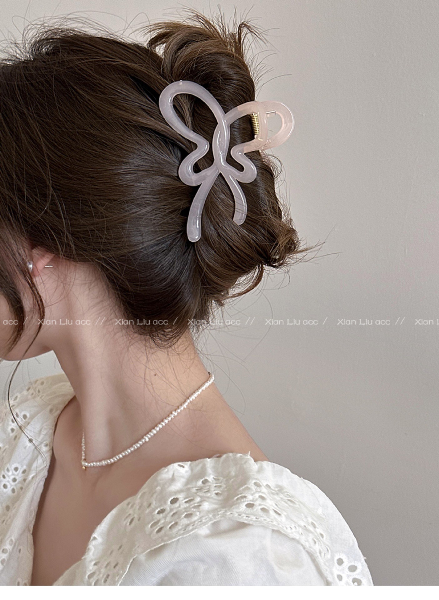 Retro flocado estrellas rayas esponja banda de cabello de la niña de borde ancho banda de cabeza de cráneo alto para presionar el cabello nuevo