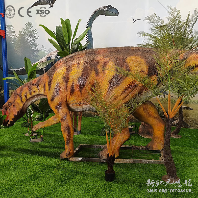 Dinosaurio de simulación a gran escala Tyrannosaurus Rex Dinosaurio eléctrico llamará modelo de movimiento Paisaje parque de atracciones modelo de dinosaurio