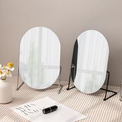 Makeup Vanity Table Mirror Bedroom Home Desk Vanity Mirror Dormitory Fashion Makeup Mirror Luxury Round Small Mirror