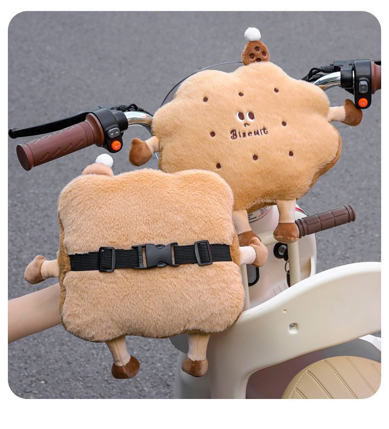 Electric Vehicle Anti-Collision Head Protection Pad, Baby Front-Mounted Child Seat Anti-Collision Pad, Electric Scooter Thickened Protective Pad, Universal