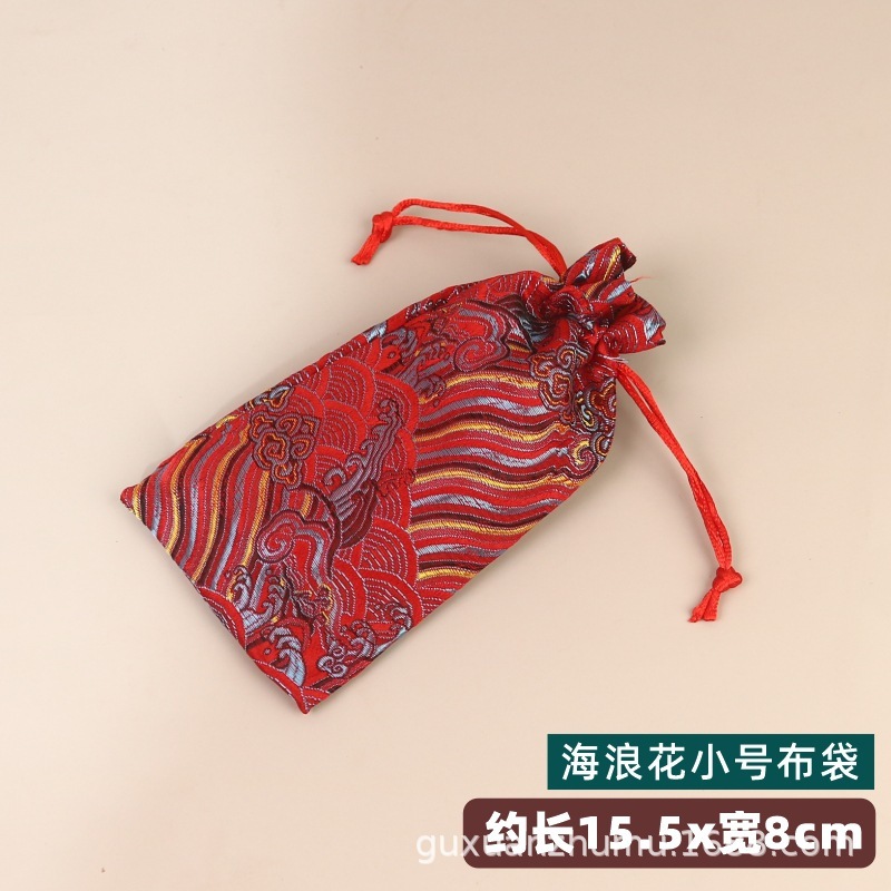 批发梳子收纳袋木梳包装袋牛角梳绒布袋中国风束口抽绳梳子袋子|undefined