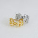 Cross-border personality 0.8x 8mm fashion earrings mini round zircon earrings female European and American ear piercing jewelry