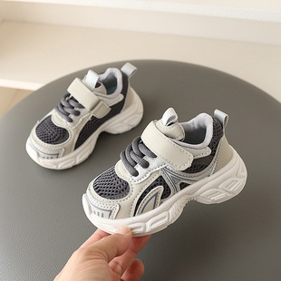 [4212 Collection] New Children's 2025 Shoes Non-slip Soft Bottom Breathable sneaker Lightweight Boys and Girls