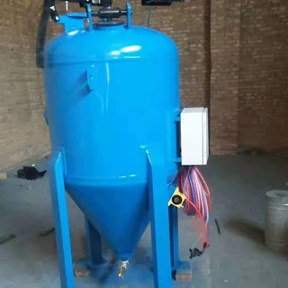 小型高压除锈喷砂机设备自动干湿两用气动移动喷砂机厂家机械批