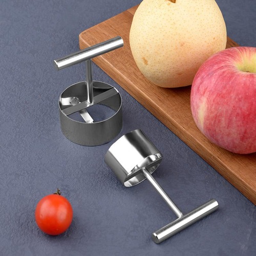 Stainless steel apple mold stewed with rock sugar and snow pear core puller Large fruit cutting tool corer and hole digger