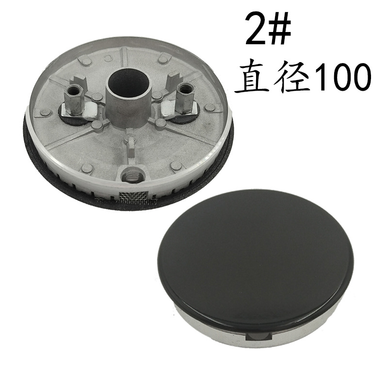 Fábrica de fundición de aluminio al por mayor cubierta de fuego divisor de fuego base lateral conjunto de horno quemador rejilla accesorios horno image 9