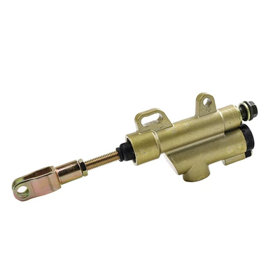 Motorcycle Modified Rear Disc Brake Hydraulic Master Cylinder Cqr Dadiying Off-Road Single-Pump Rear Brake Master Cylinder (Motosiklet ləvazimatları və aksesuarları) - short-yellow