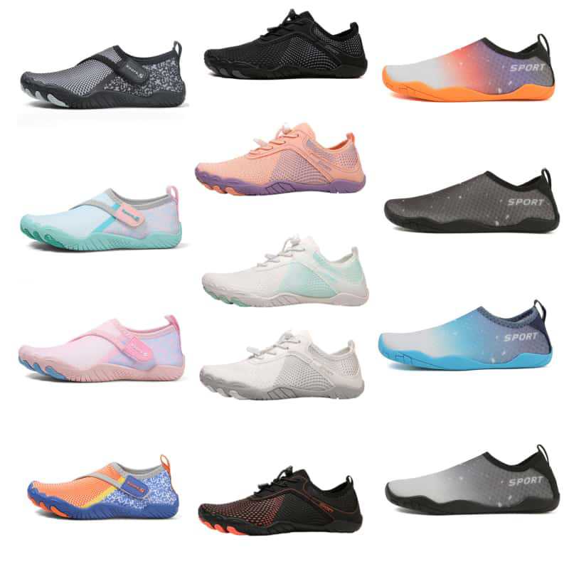 Indoor Fitness Sneakers, Aerobics, Yoga, Running, Aerobic Training Shoes, Breathable, Wear-Resistant, Non-Slip, Silent and Shock-Absorbing